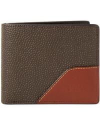 Mulberry - Scotchgrain Bi-Fold Wallet - Lyst