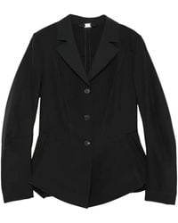 High - Peplum-Hem Single-Breasted Jacket - Lyst