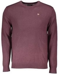 Napapijri - Pullover Mit Logo-Patch - Lyst