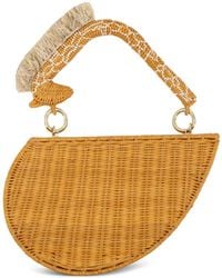 Serpui - Wanda Giraffe-Handle Clutch Bag - Lyst