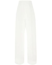 Sportmax - Gebe Straight-Leg Trousers - Lyst