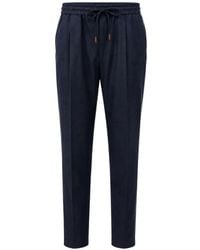 Jacob Cohen - Drawstring-Waist Tapered Trousers - Lyst