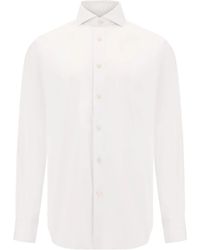 BOGGI - Camisa con cuello de nápoles - Lyst