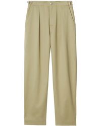 Burberry - Trousers Beige - Lyst