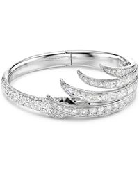 Swarovski - Swan Armband Verfraaid Met Kristallen - Lyst