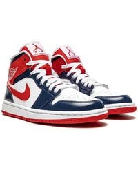 Nike - Air 1 Mid "Patent Leather/ Sneakers - Lyst