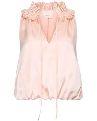 Cinq À Sept - Lucianna Ruffled Top - Lyst