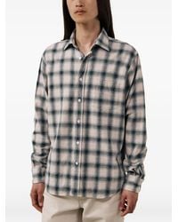 Hartford - Paul Check-Pattern Flannel Shirt - Lyst