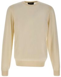 BOSS - Maglione Girocollo Con Orlo A Coste - Lyst