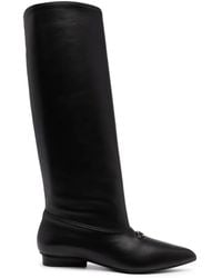 Ferragamo - Gancini Knee-high Boots - Lyst