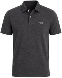 Guess - Logo-Print Polo Shirt - Lyst