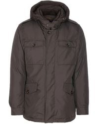 Moorer - Isac-Ll Hooded Padded Jacket - Lyst