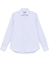 Canali - Gestreept Overhemd - Lyst