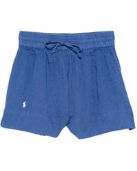 Polo Ralph Lauren - Logo-Embroidered Drawstring Shorts - Lyst