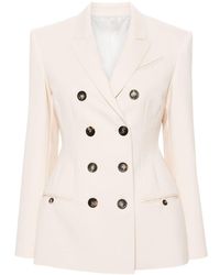 Philosophy Di Lorenzo Serafini - Double-breasted Fitted Blazer - Lyst