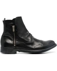 Officine Creative - Hive 054 Leather Ankle Boots - Lyst