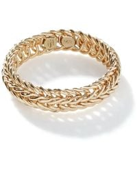 John Hardy - Kami Classic Chain 14Kt Goldring 4,5Mm - Lyst