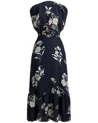 Ralph Lauren - Damian Floral A-Line Midi Dress - Lyst