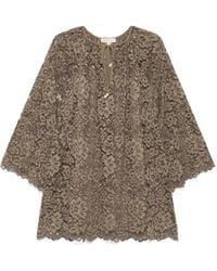 Michael Kors - Kleid Mit V-Ausschnitt - Lyst