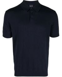 Paul & Shark - Poloshirt Mit Logo-Patch - Lyst