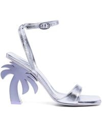 Palm Angels - Palm Tree Heel Sandals - Lyst