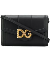 Dolce & Gabbana 'DG Amore' Schultertasche - Schwarz