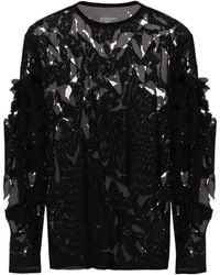 Post Archive Faction PAF - 6.0 Distressed Mesh Top - Lyst