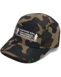 A Bathing Ape - 1St Camo Cap - Lyst