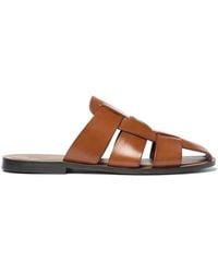 SCAROSSO - Perseo Cage-Style Sandals - Lyst