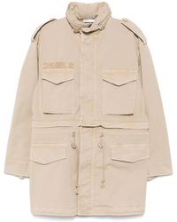 Helmut Lang - Manteau À Boutonnière Croisée - Lyst