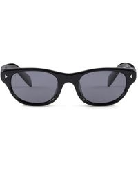 Prada - Triangle-Detail Sunglasses - Lyst
