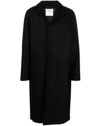Courreges - Single-breasted Wool-blend Coat - Lyst