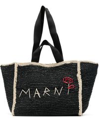 Marni - Sillo Macramé Tote Bag - Lyst