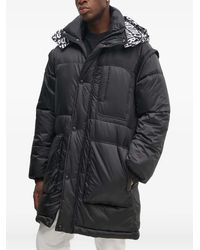 Versace Jeans Couture - Doudoune À Capuche - Lyst