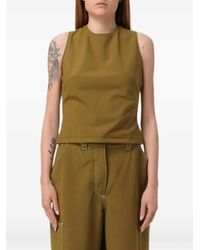 Sunnei - Cut-Out Backless Top - Lyst