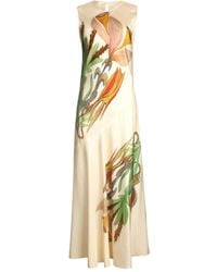 Ulla Johnson - Gaea Floral Midi Dress - Lyst