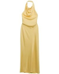 Jonathan Simkhai - Reannon Draped Maxi Gown - Lyst