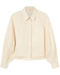 RETORI - Martingale Cotton Shirt - Lyst