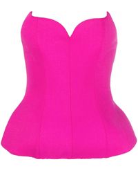 GIUSEPPE DI MORABITO - Structured Corset Top - Lyst