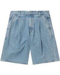 Agolde - Ellis Shorts Met Wijde Pijpen - Lyst