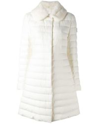Moncler Doudoune mi-longue - Blanc