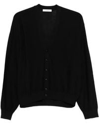 Lemaire - Buttoned V-Neck Cardigan - Lyst