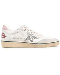 Golden Goose - Baskets Ballstar en cuir - Lyst