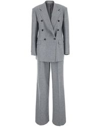 Tagliatore - Prince Of Wales Check Double-Breasted Suit - Lyst
