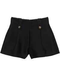 Zimmermann - Pantalones Cortos De Vestir Valiant Con Botones - Lyst