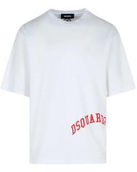 DSquared² - Cotton T-Shirt - Lyst