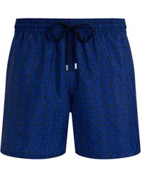 Vilebrequin - Drawstring Turtles Swim Shorts - Lyst