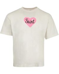 SAINT Mxxxxxx - ハートプリント Tシャツ - Lyst