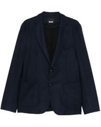 BOSS - Notched-Lapel Blazer - Lyst