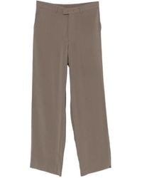 Emporio Armani - Wide-Leg Tailored Trousers - Lyst